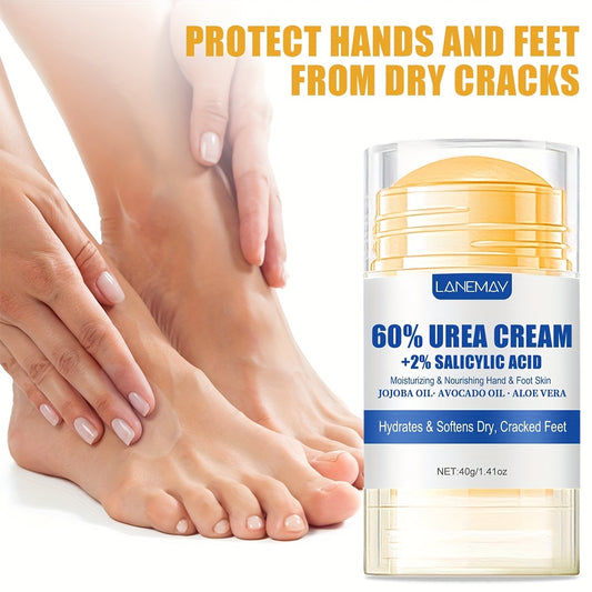 60% Urea Foot Cream with 2% Salicylic Acid – Deep Repair for Dry, Cracked Feet