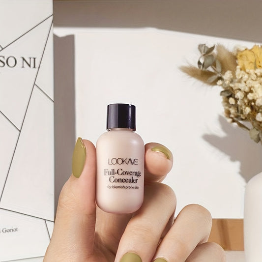 Full Coverage Mini Liquid Concealer – Lightweight Travel Size for Blemishes