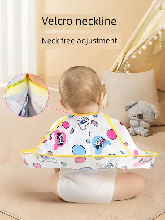Kids Haircut Shawl Bib – Hair-Free Cloak for Baby Haircuts | 360° Wrap TMALL