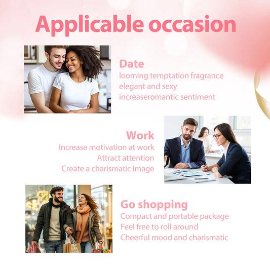 20ml Pheromone Perfume Roller‑On – Essential Oil Blend for Women