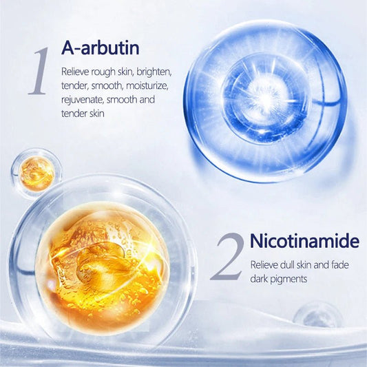 Arbutin Niacinamide Whitening Serum – 30pcs Set for Dark Spots, Brightening & Anti - Aging - Cindorium