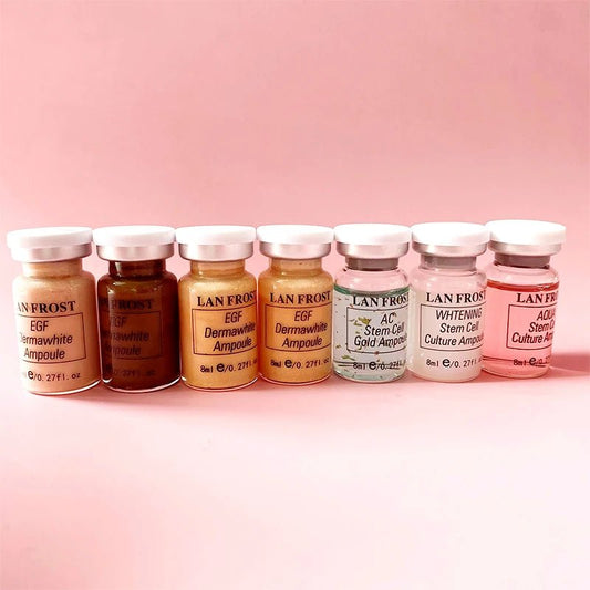 BB Glow Serum Set | 12 Lan Frost Vials with Niacinamide - Cindorium