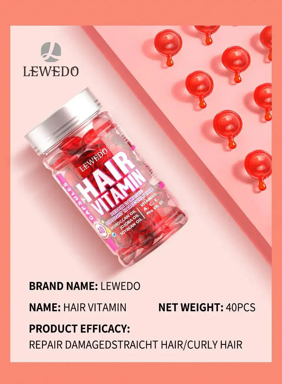 Hair Vitamin Capsule - Hair Care Repair - Cindorium