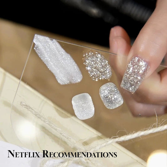 MIANEL 12ML White Glitter Gel Nail Polish – 2025 Summer Top Pick - Cindorium