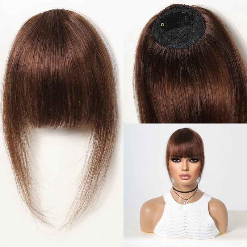 Clip in Bangs Fringe with 100% Human Hair - Cindorium