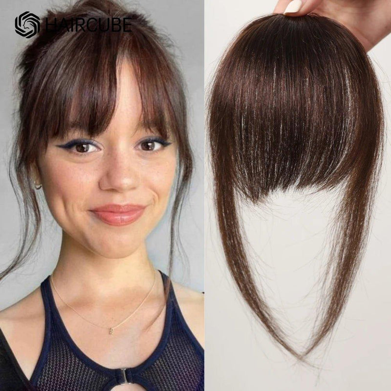 Clip in Bangs Fringe with 100% Human Hair - Cindorium