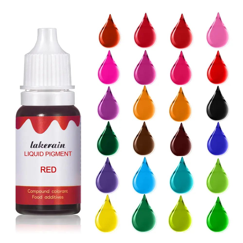 10ml Lip Gloss Pigment & Flavor Drops | Odorless & Moisturizing - Cindorium