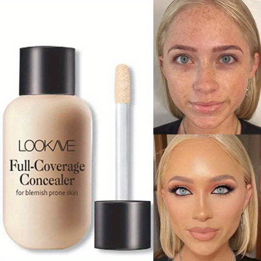 Full Coverage Mini Liquid Concealer – Lightweight Travel Size for Blemishes