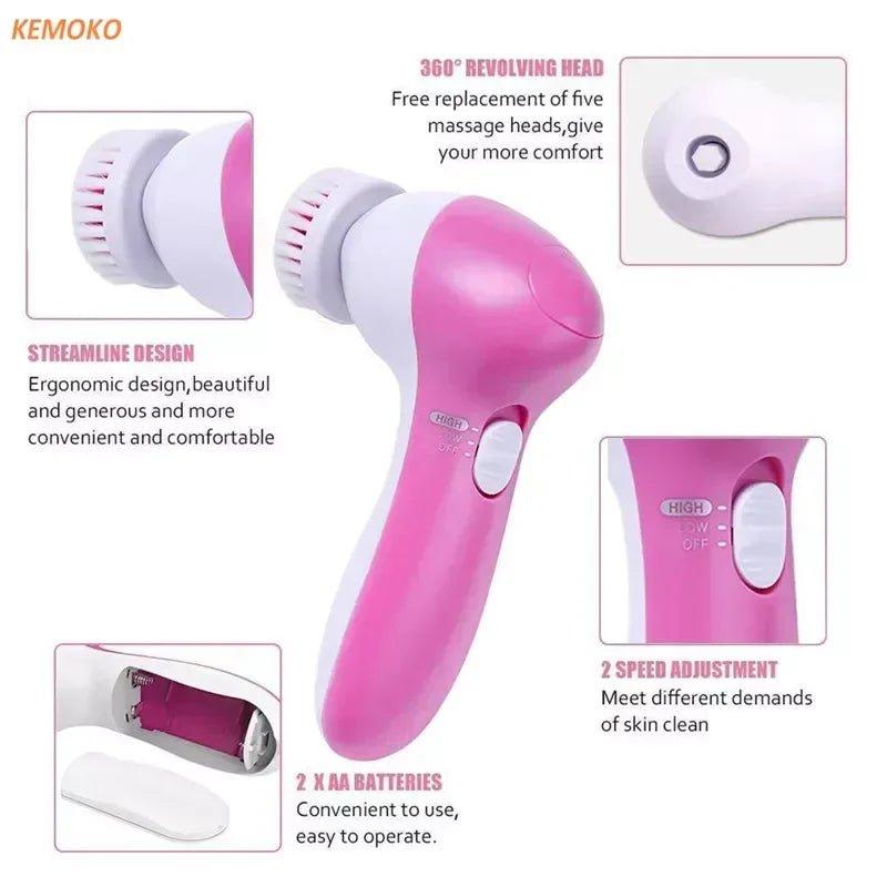 Electric Facial Cleanser Brush - Cindorium