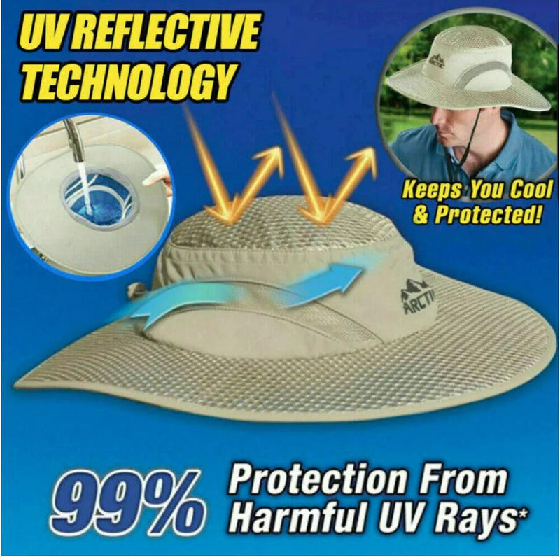 Ice Sunscreen Air Conditioning Cap - Cindorium