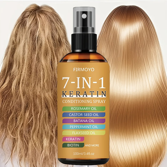 7‑in‑1 Keratin Hair Care Spray (3.38oz)