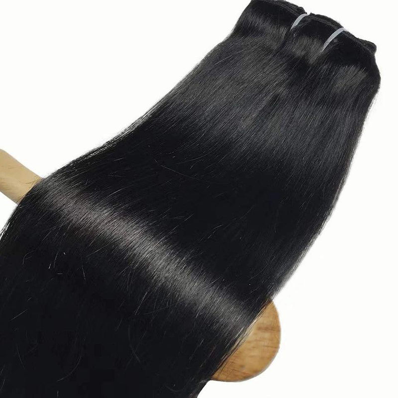 Straight Clip In Hair Extension -Human Hair - Cindorium