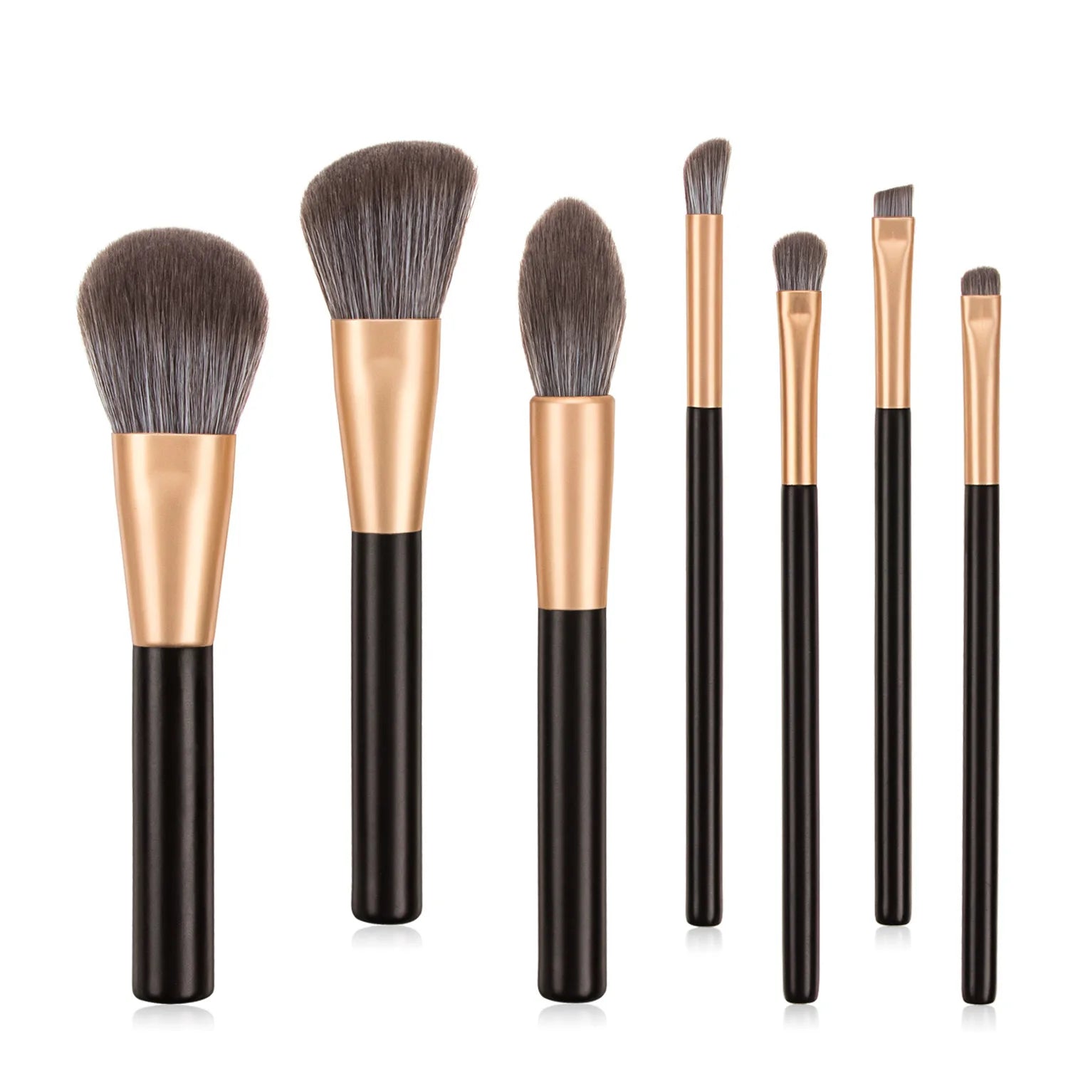 Wholesale Customized Logo Professional Makeup Brush Set Synthetic Vegan 9pcs Makeup Brushes with PU Case  Cindorium