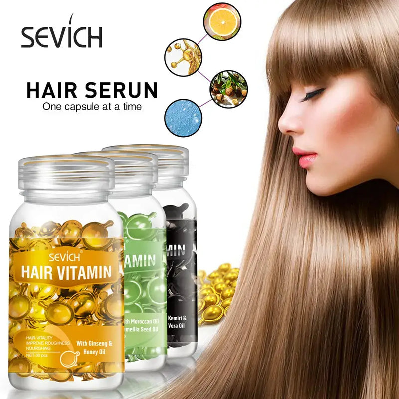 Sevich Keratin Complex Oil Hair Vitamin Capsule Set - Cindorium