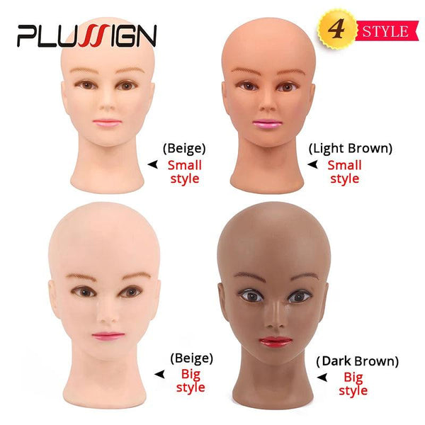 Wig Mannequin Head with Display Stand - Cindorium