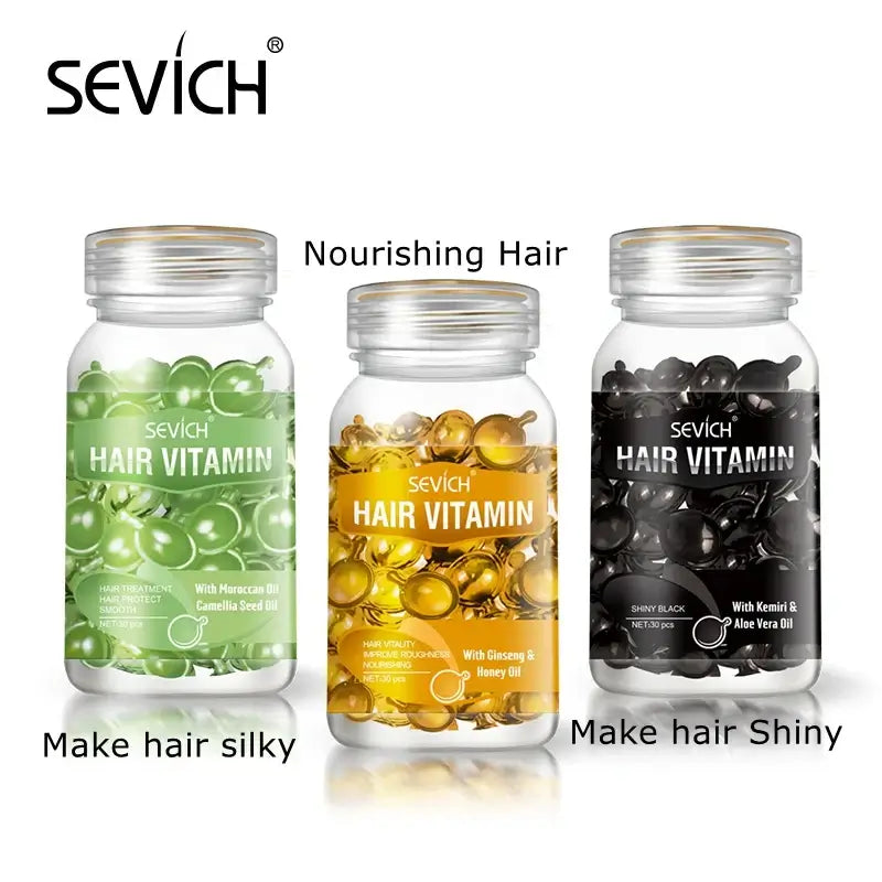 Sevich Keratin Complex Oil Hair Vitamin Capsule Set - Cindorium