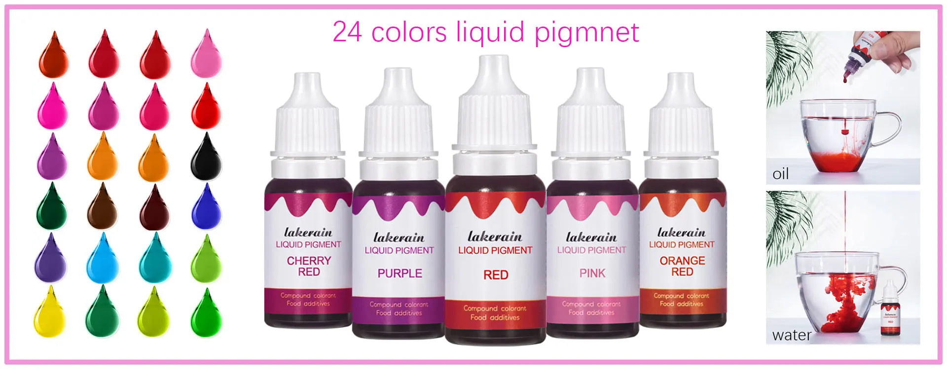 10ml Lip Gloss Pigment & Flavor Drops | Odorless & Moisturizing ibcccndc Official Store