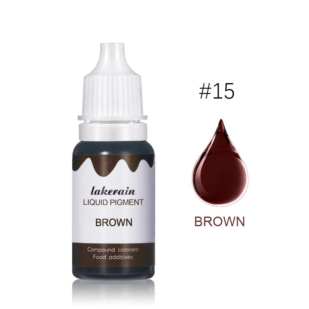 10ml Lip Gloss Pigment & Flavor Drops | Odorless & Moisturizing ibcccndc Official Store