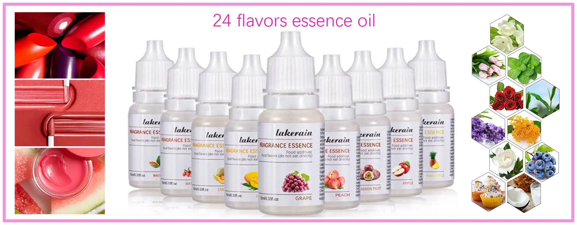 10ml Lip Gloss Pigment & Flavor Drops | Odorless & Moisturizing ibcccndc Official Store