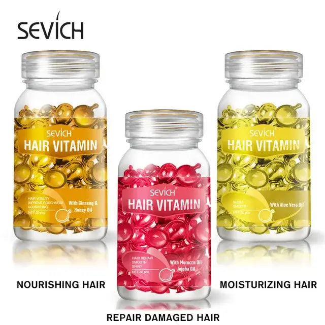 Sevich Keratin Complex Oil Hair Vitamin Capsule Set - Cindorium