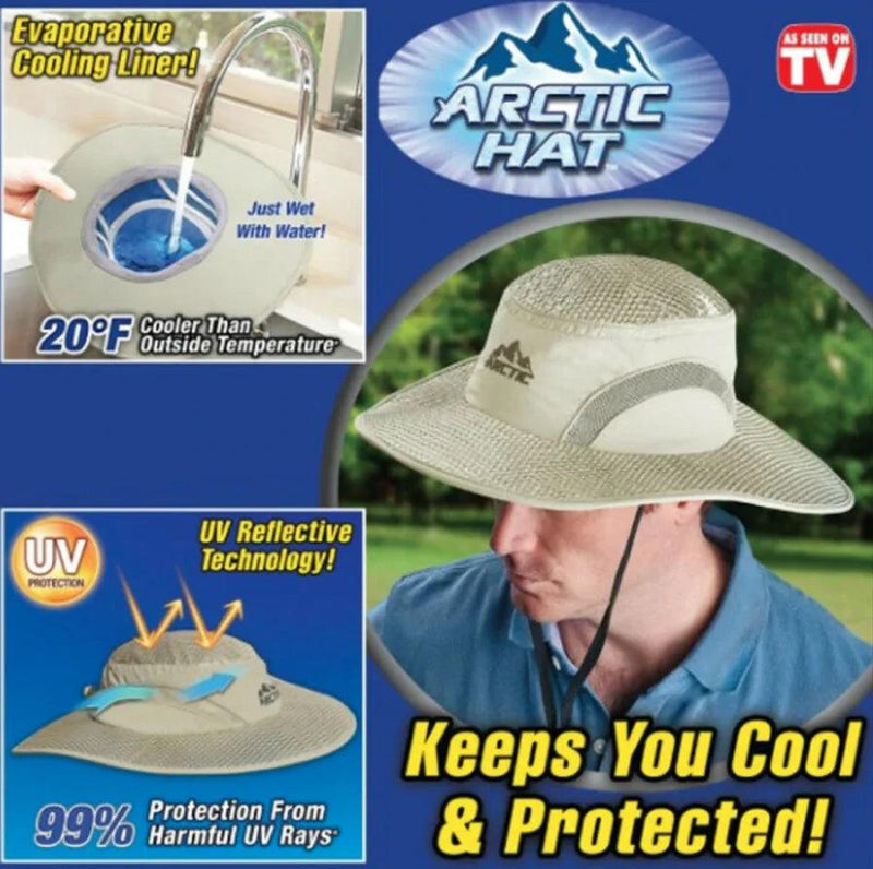 Ice Sunscreen Air Conditioning Cap - Cindorium