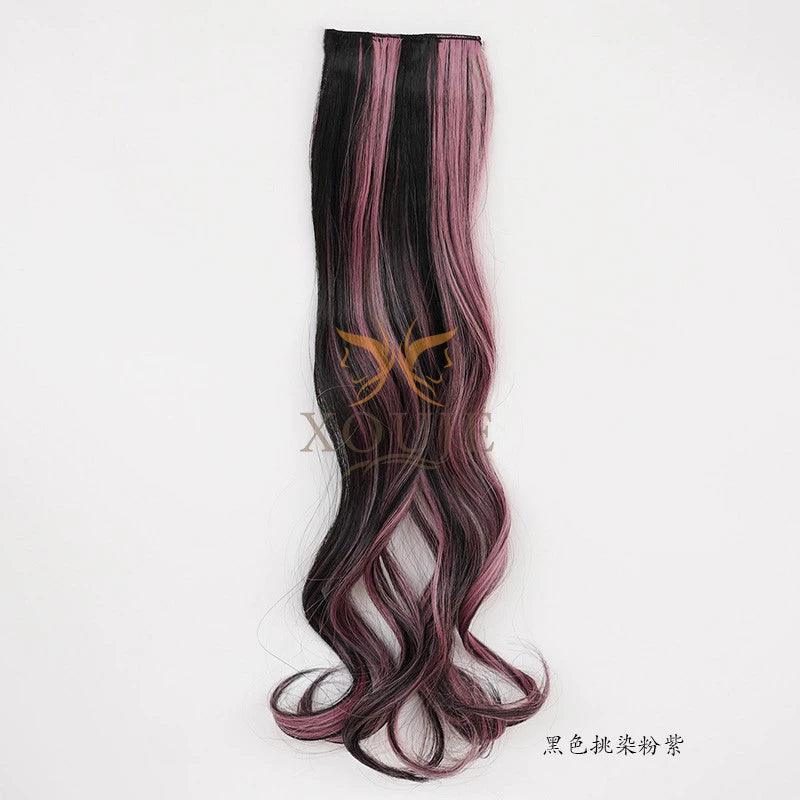 Fashion Style Dyed Wig Set- Invisible Hair Extension - Cindorium