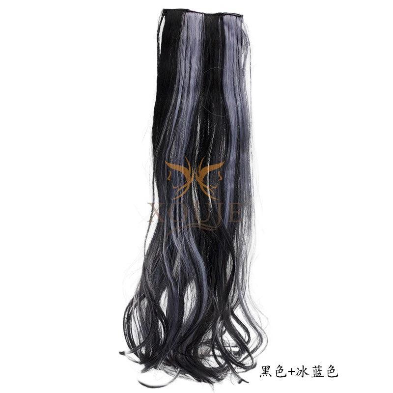 Fashion Style Dyed Wig Set- Invisible Hair Extension - Cindorium