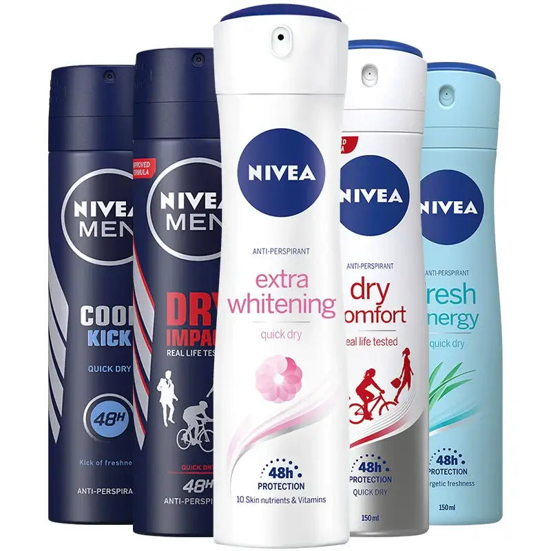 Nivea Antiperspirant Spray Dew Female Men Fragrance - Cindorium