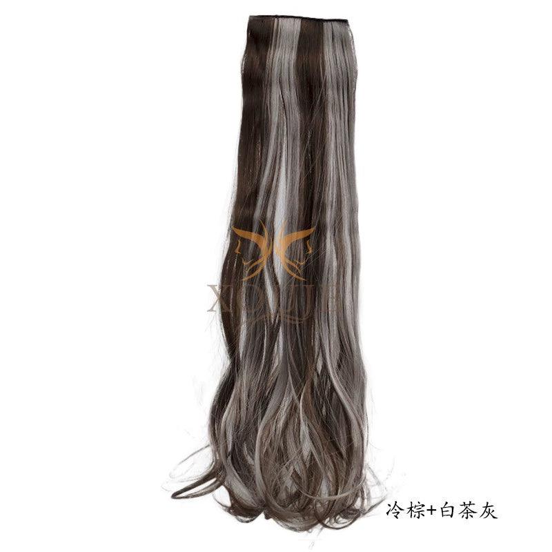 Fashion Style Dyed Wig Set- Invisible Hair Extension - Cindorium