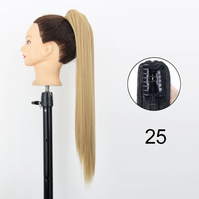 Synthetic Claw Clip-on Ponytail Hair Extension - Cindorium