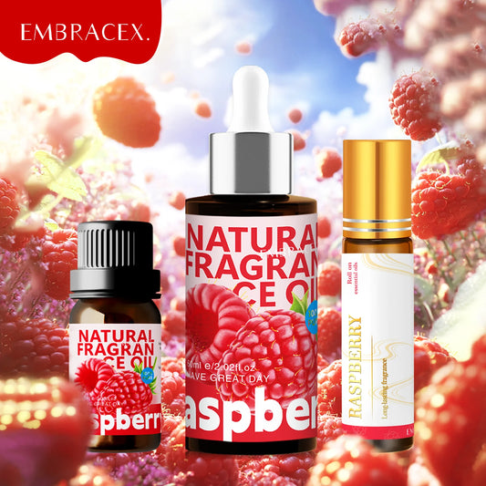 EMBRACEX Raspberry Essential Oil – Pure Plant Extract for Aromatherapy, Massage & DIY Beauty (10ml / 60ml)