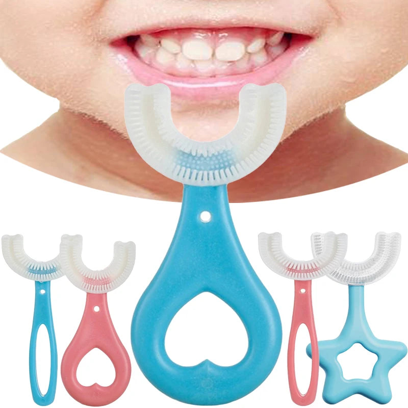 U-shaped Child Toothbrush /Teethers Brush - Cindorium