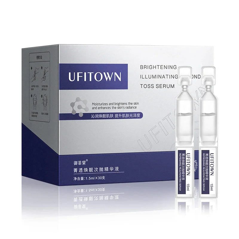 Arbutin Niacinamide Whitening Face Serum Remove Dark Spots Melanin Brighten Shrink Pores  Moisturizing Fade Fine Lines 30Pcs/set MICILNK Store