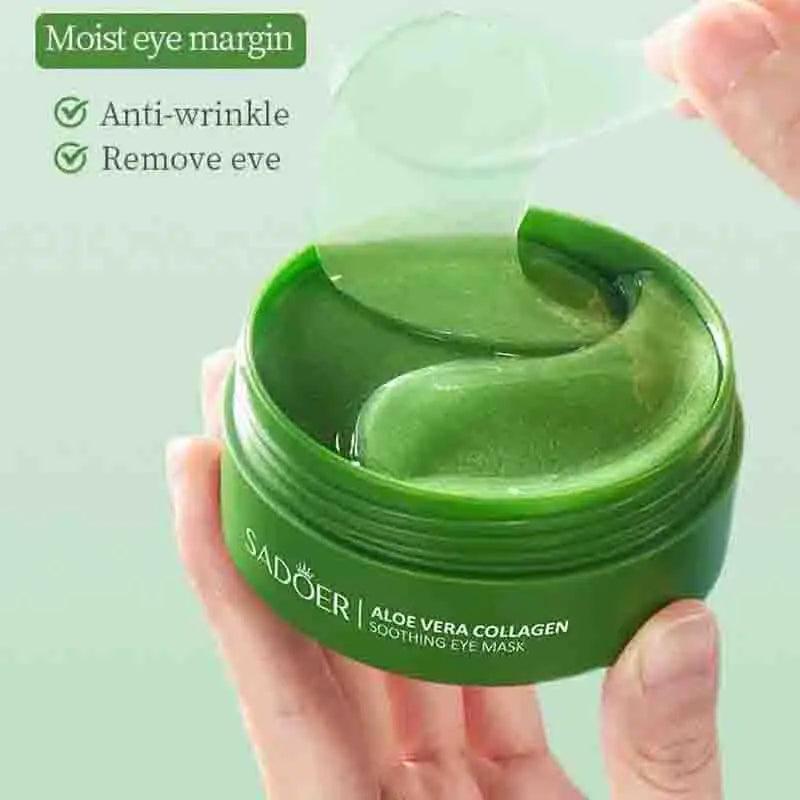 Sadoer Soothing Aloe Vera Collagen Eye Mask - Cindorium