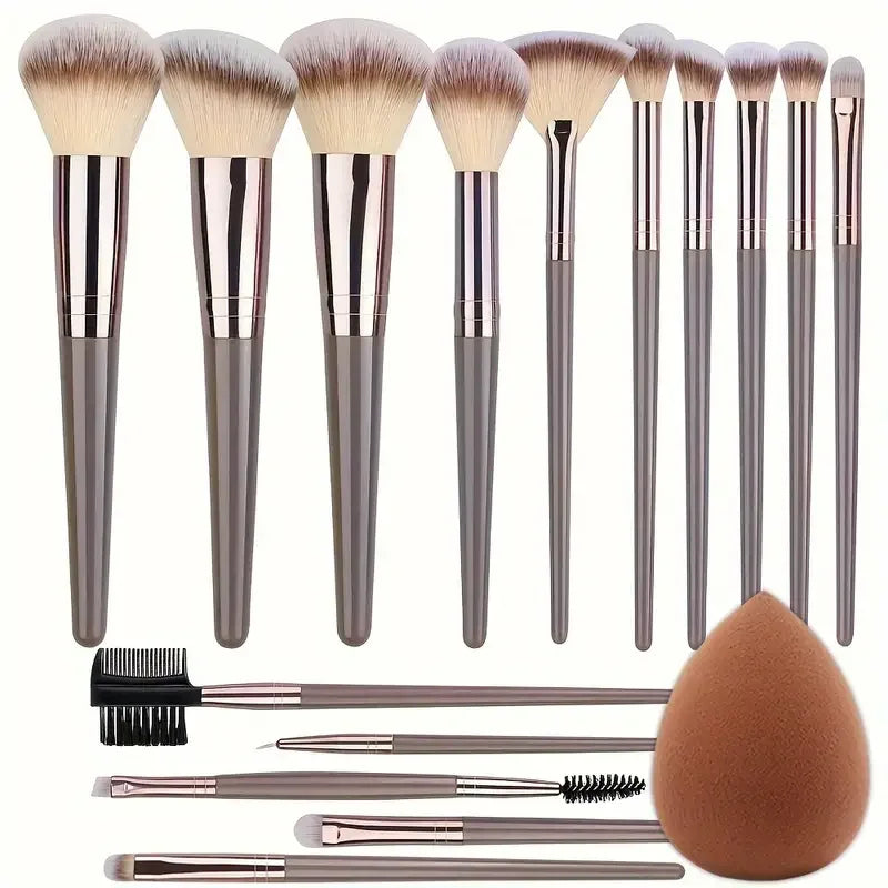 Professional 3-20 Pcs Makeup Brushes Set - Cindorium