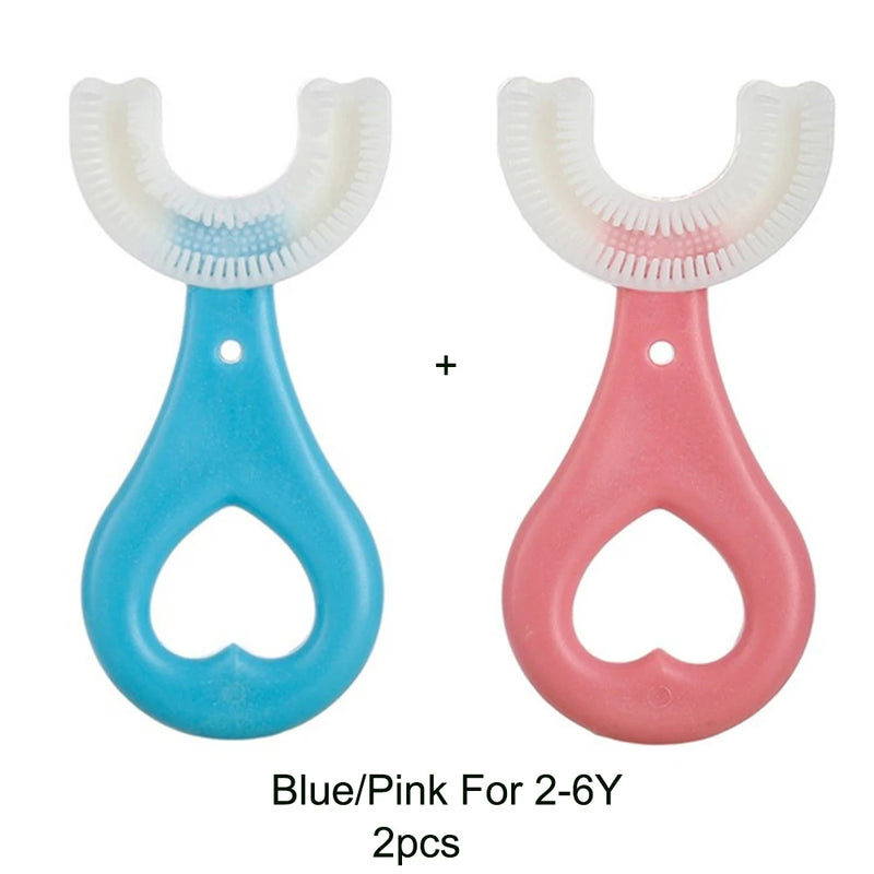 U-shaped Child Toothbrush /Teethers Brush - Cindorium