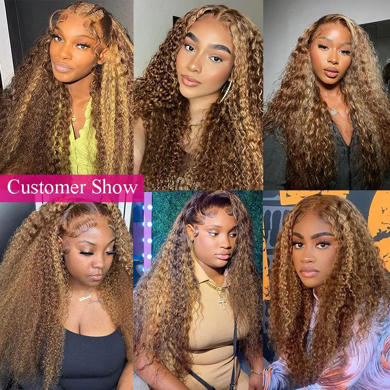 Highlight Wig Ombre HD Lace Frontal - Cindorium