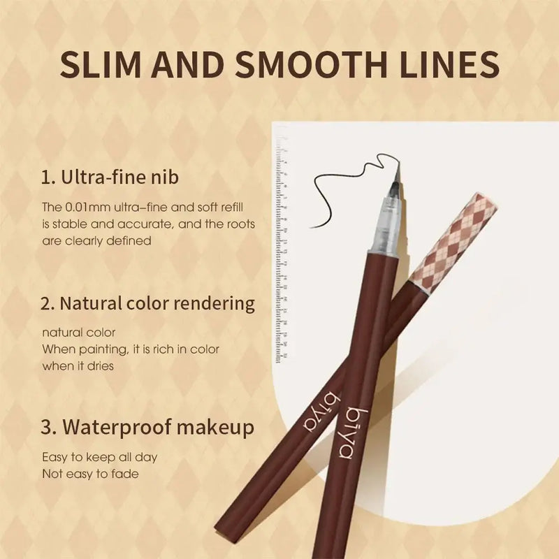 Ultra-fine Liquid Eyebrow Pencil-Waterproof - Cindorium