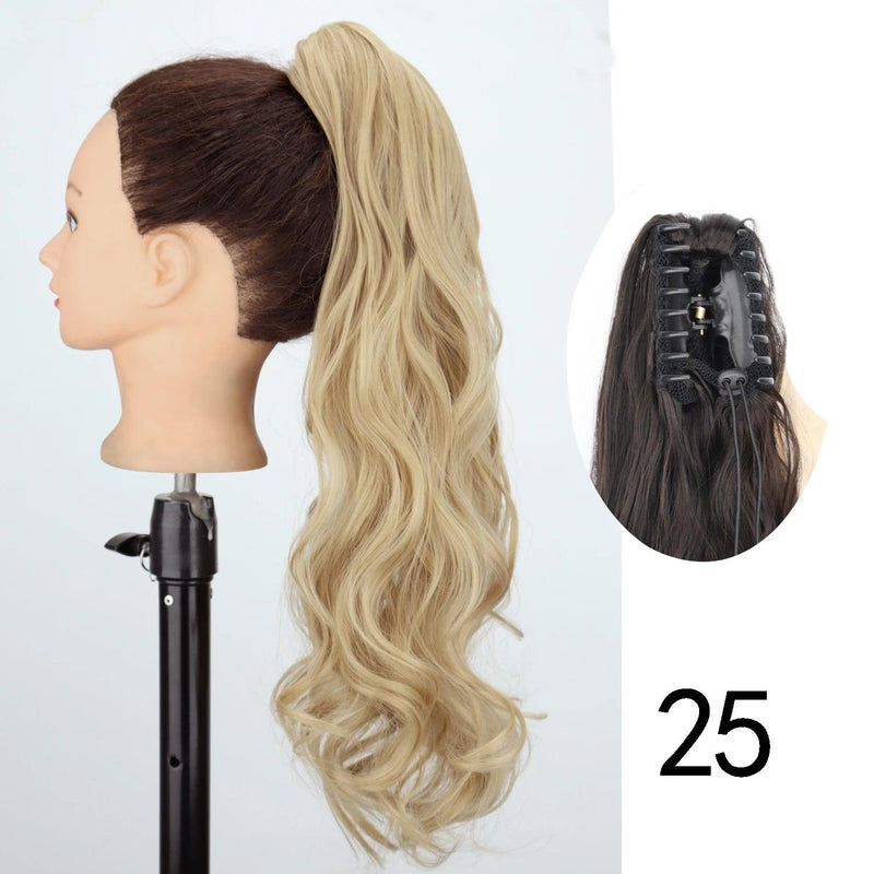 Synthetic Claw Clip-on Ponytail Hair Extension - Cindorium