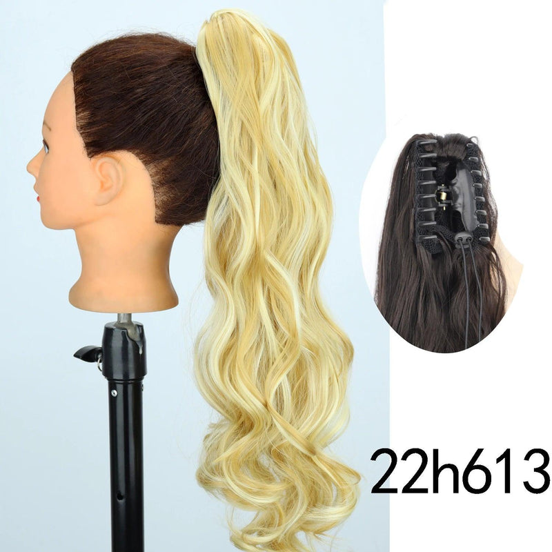 Synthetic Claw Clip-on Ponytail Hair Extension - Cindorium