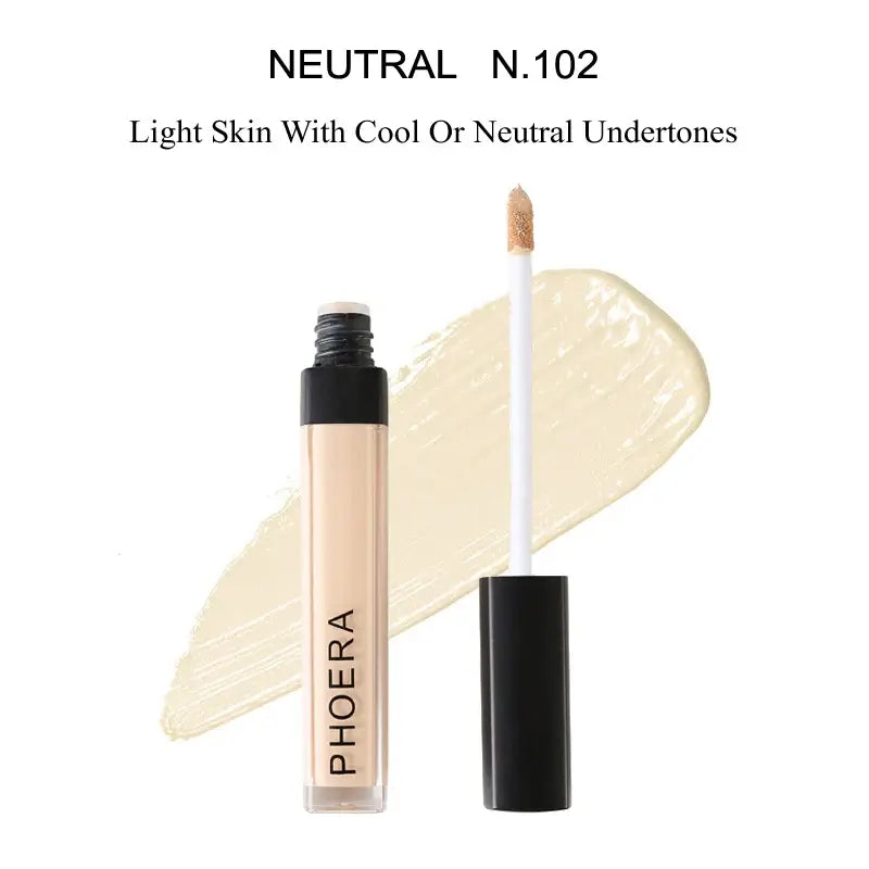 PHOERA Liquid Foundation 30ml - Oil-control Concealer Set - Cindorium