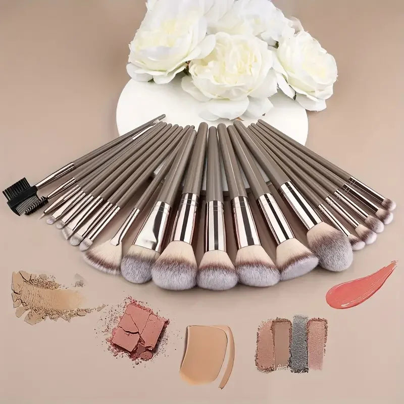 Professional 3-20 Pcs Makeup Brushes Set - Cindorium