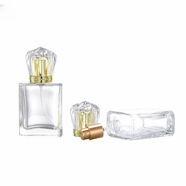 Exquisite Empty Glass Perfume Bottle - Cindorium