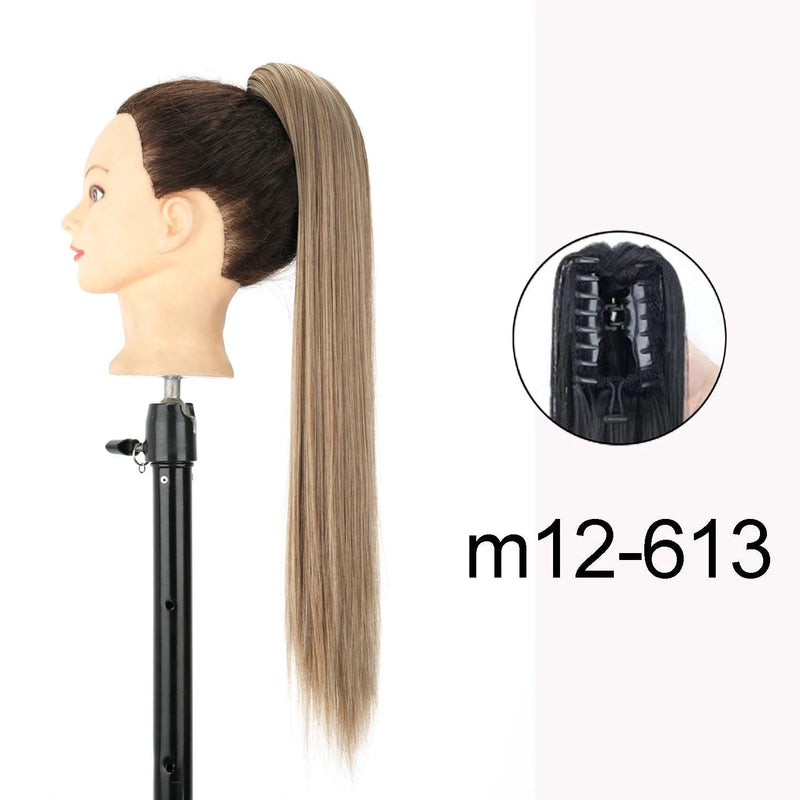 Synthetic Claw Clip-on Ponytail Hair Extension - Cindorium