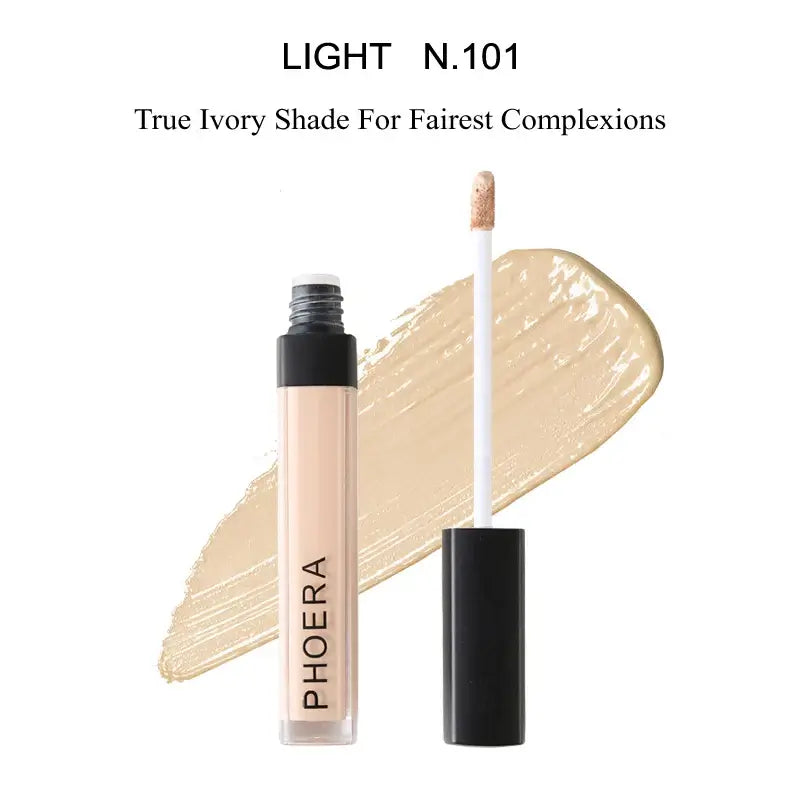 PHOERA Liquid Foundation 30ml - Oil-control Concealer Set - Cindorium