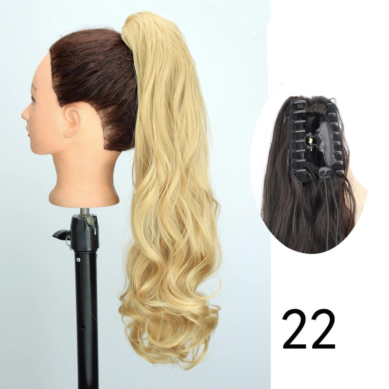 Synthetic Claw Clip-on Ponytail Hair Extension - Cindorium