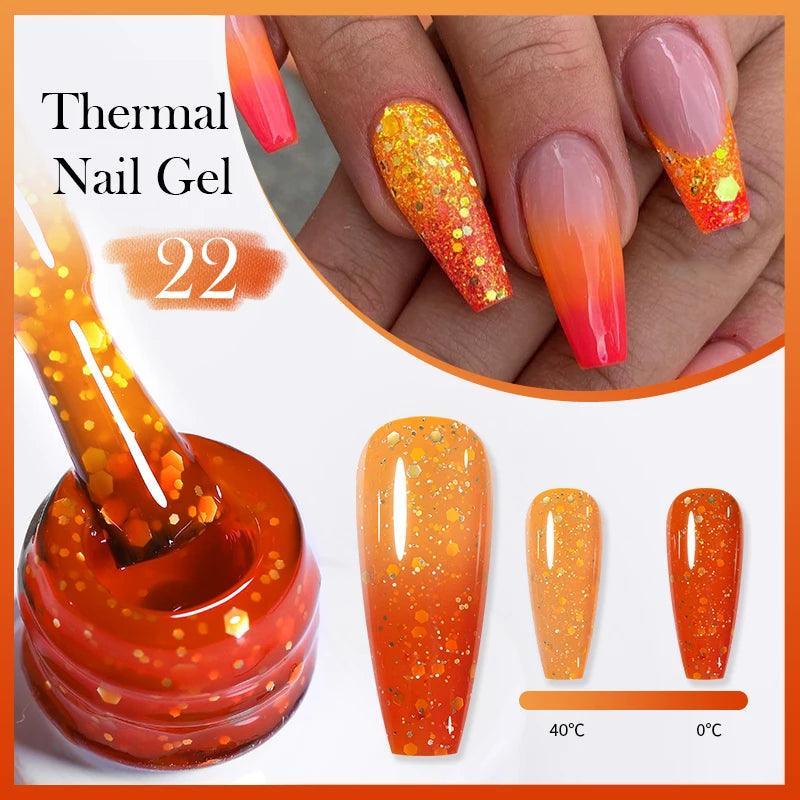 BORN PRETTY Thermal Gel Nail Polish - Cindorium