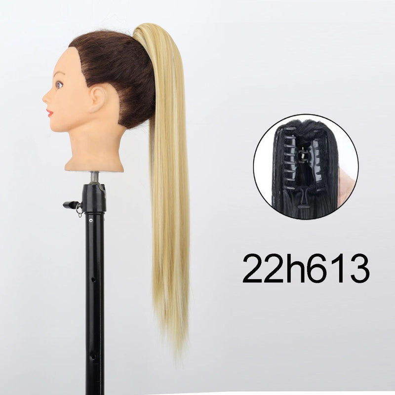 Synthetic Claw Clip-on Ponytail Hair Extension - Cindorium