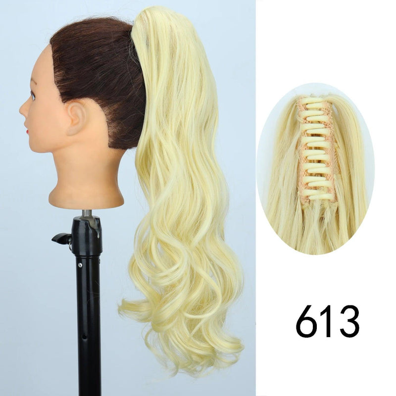 Synthetic Claw Clip-on Ponytail Hair Extension - Cindorium