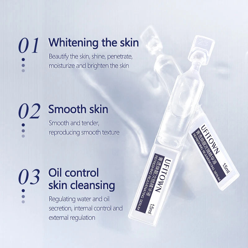 Arbutin Niacinamide Whitening Face Serum Remove Dark Spots Melanin Brighten Shrink Pores  Moisturizing Fade Fine Lines 30Pcs/set MICILNK Store